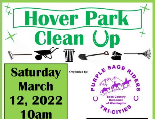 Hover Park Clean-Up Purple Sage Riders