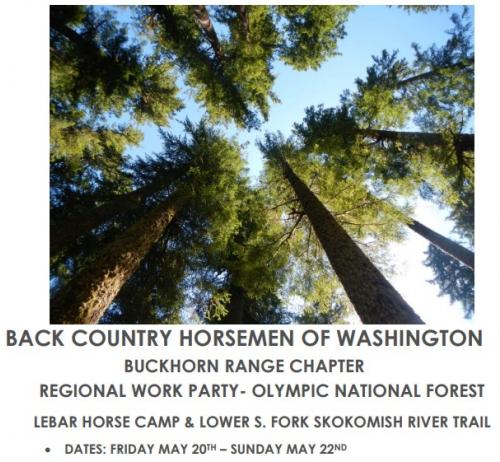 LeBar Horse Camp Regional Work Party LeBar Horse Camp Regional Work Party